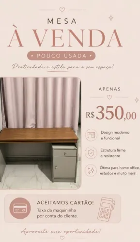 Móveis para salão de beleza