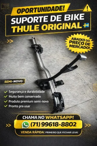 Suporte bike de teto Thule 
