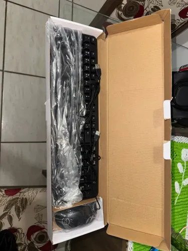 Kit Teclado e Mouse Óptico GR100 V3 - Novo na Caixa