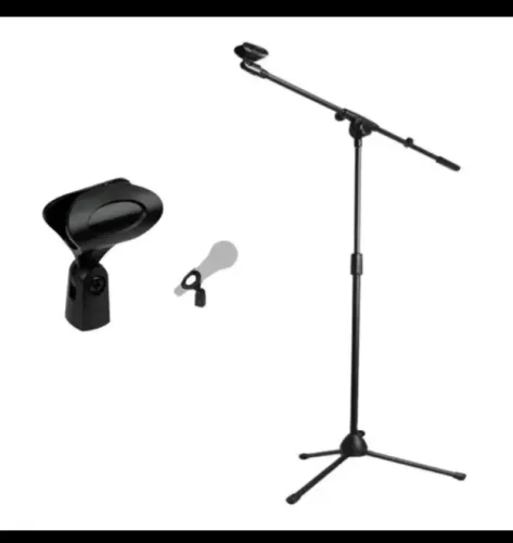 Pedestal girafa microfone