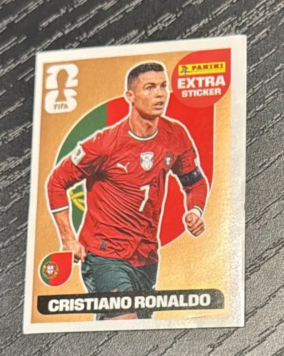 Figurinha CRISTIANO RONALDO legend BRONZE 