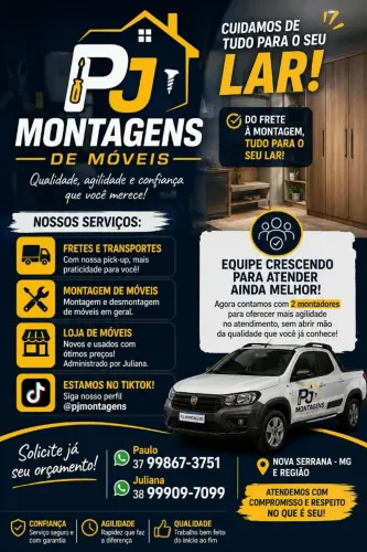 PJ montagens de móveis em geral *