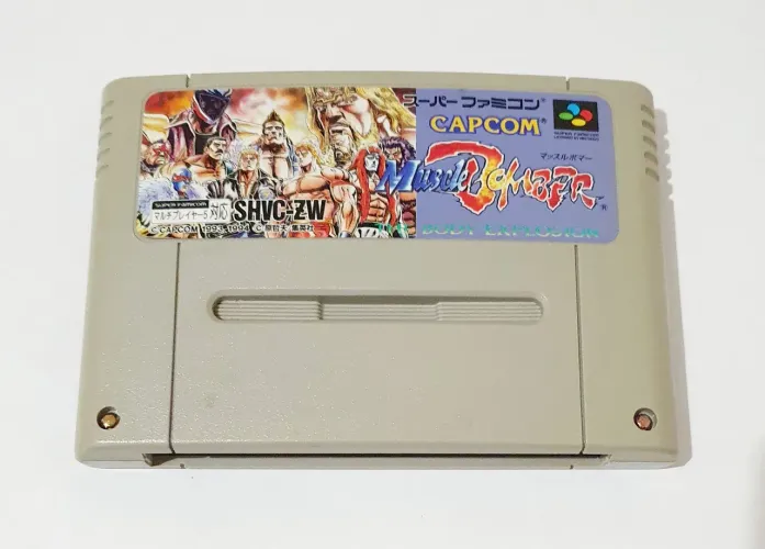MUSCLE BOMBER 100% ORIGINAL PARA SNES SUPER FAMICOM SUPER NINTENDO