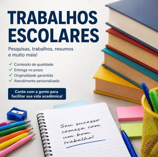Trabalhos escolares