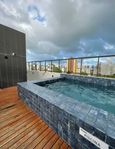 Flat à Venda 24m² 1 Quarto Piscina 500m da Praia Intermares/Cabedelo-PB