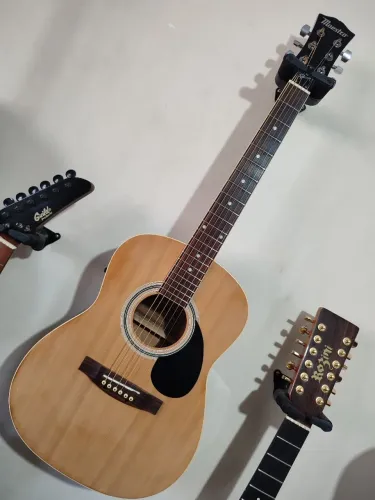 Violão Maestro by Gibson Macinach ParlorTravel Guitar Viagem Mini Fishman Ysis+