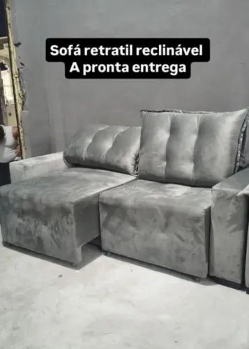 Sofá reclinávei 2 metros