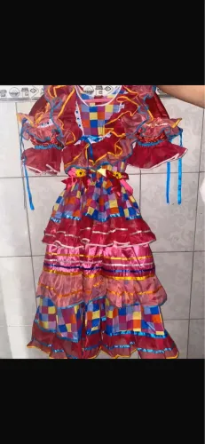 Vestido de quadrilha 