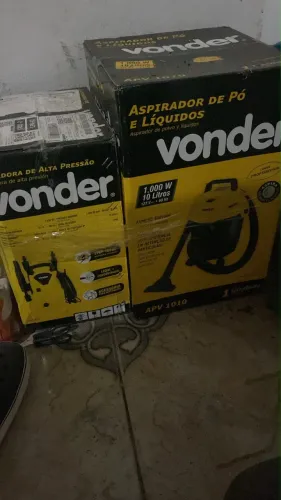 Vendo jato de pressão e aspirador