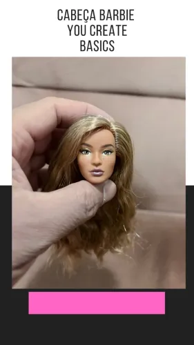 CABEÇA BARBIE YOU CREATE BASICS