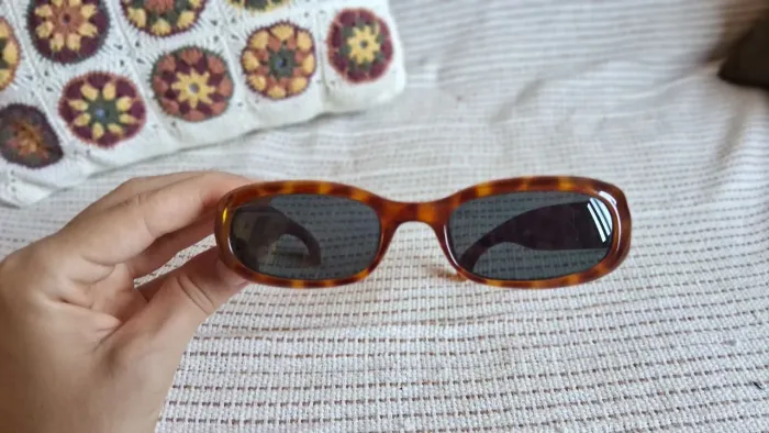 Óculos de sol vintage tartaruga