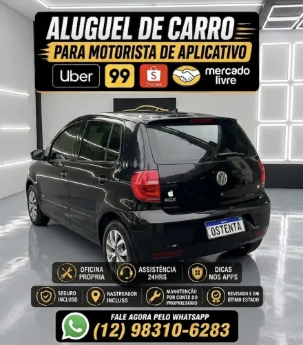 Locação carro para motorista de app