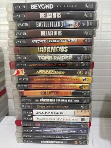 Jogos PS3 4 por R$ 100,00