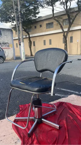 Cadeira de cabeleireiro hidráulica