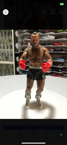 Clubber Lang Rocky 3 Articulado Neca, Impecável