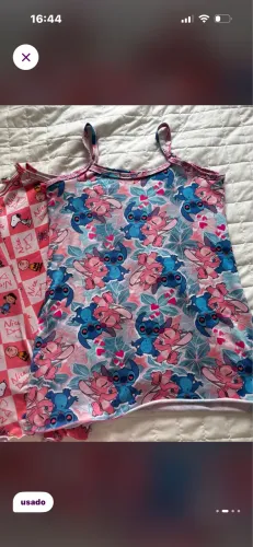 Pijamas de personagens Snoopy e Sticht