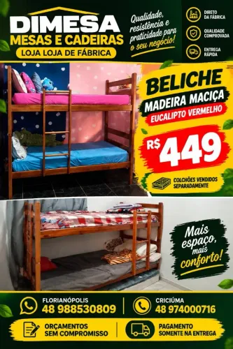 Beliche / madeira maciça/ cama/ direto da fábrica/ pague na entrega/