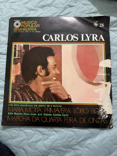 Vinil/LP Carlos Lyra - História da Música Popular Brasileira