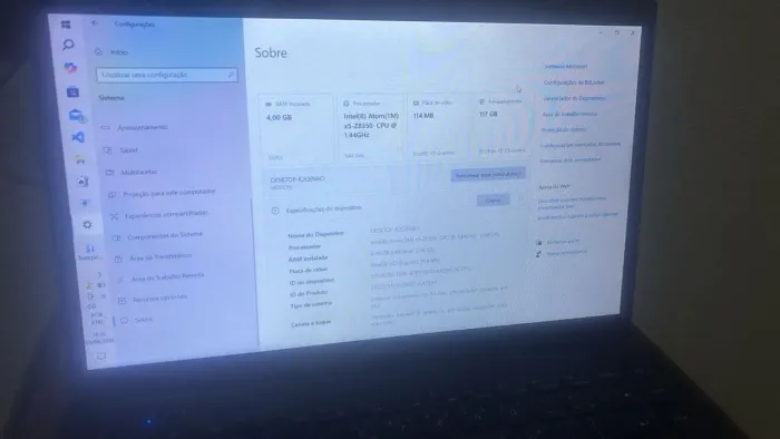 Notebook Motion Positivo