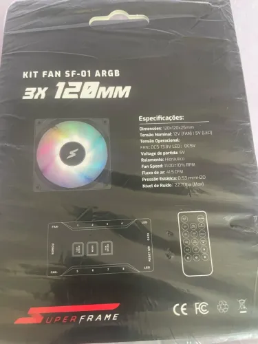PROMOÇÃO FANS ARGB SUPERFRAME