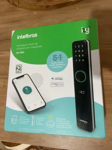 Fechadura Intelbras IFR 7001 smart 5 em 1