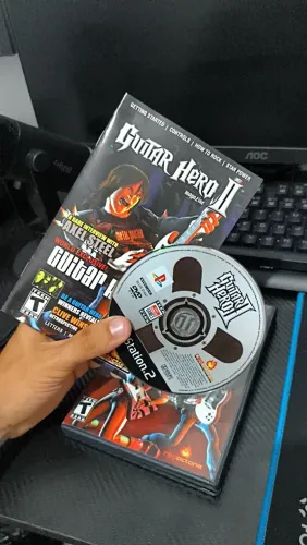 GUITAR HERO 2 (DISCO E MANUAL ORIGINAL)