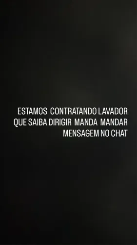 Contrata-se lavador