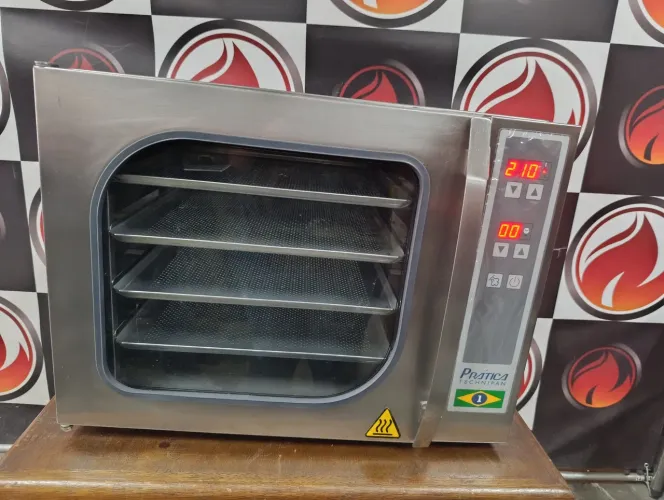 Forno elétrico prática miniconv com vapor 220 volts Data 11/08/2017 funcionando perfeito