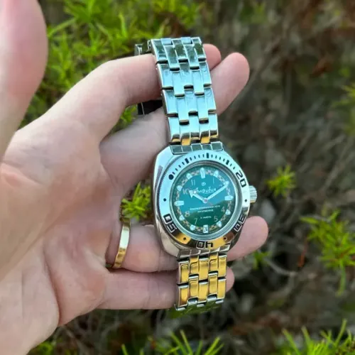 Relógio Russo Vostok Amphibia Classic Automático