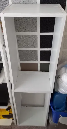02 nichos branco 70 cmX 25 cm Profund.