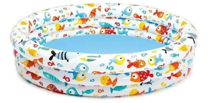 Piscina Inflável Infantil Redonda Aquário 248 Litros