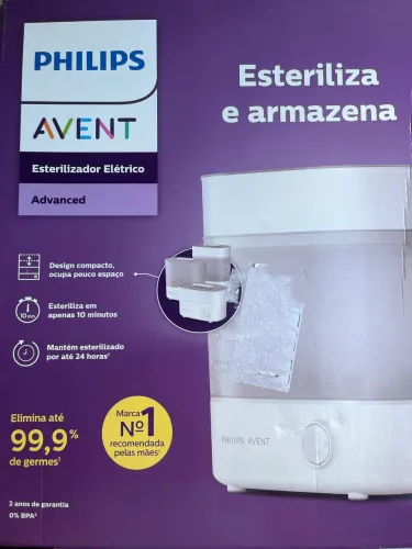 Esterilizador elétrico Avent