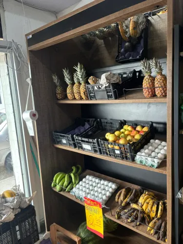 Banca de frutas expositora 