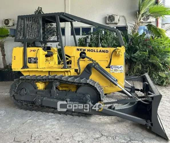 Trator de Esteiras Fiatallis 7D Ano 2002