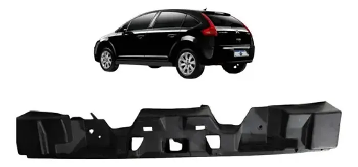 Sup Parachoque Traseiro C4 Hatch 1.6  *0 2011 Uzad0