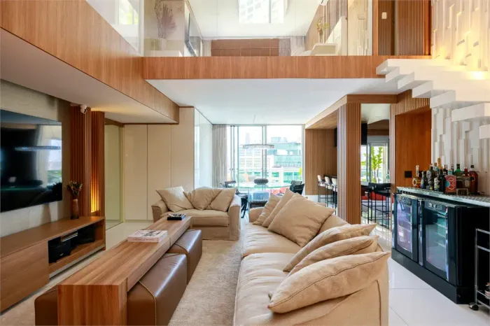 Apartamento para venda em Brooklin com 3 quartos, sendo 3 suítes , 190m²