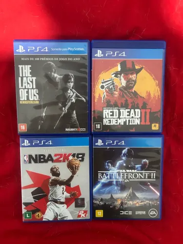 VENDO JOGOS PS4
