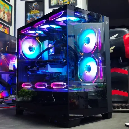 PC Gamer Intel i5-12400F + RX 7600 8GB GDDR6 (FSR/RT)