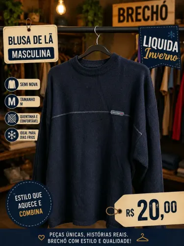 Blusa masculina M