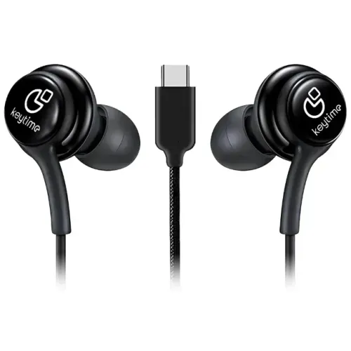  Fone de Ouvido USB-C Keytime SoundWave com Microfone - WZetta