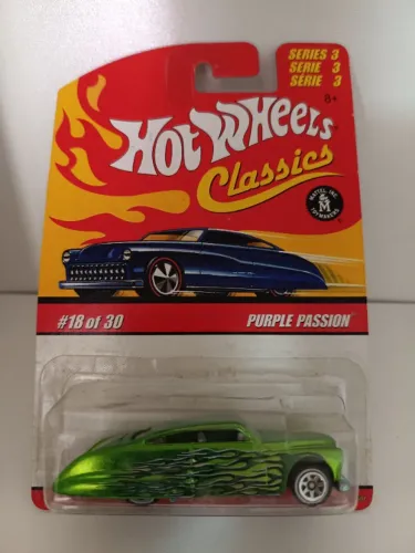 Vendo miniatura Hot Wheels Classics (Série 3), modelo Purple Passion (#18 de 30) 2007