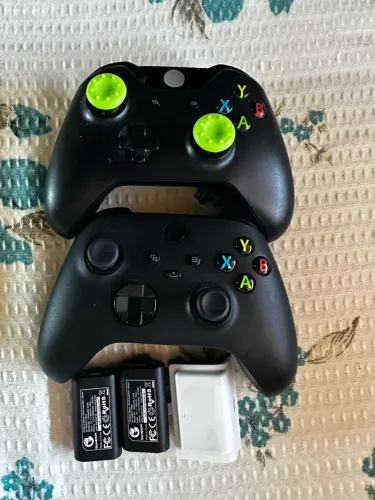 Controle Xbox séries + one + 3 baterias