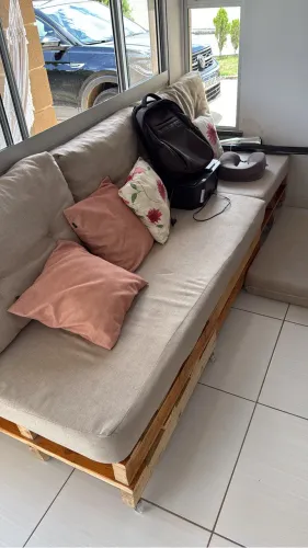 Sofa de pallete 2,40 mt