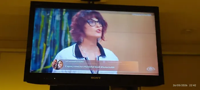 TV Sony 32 polegadas com defeito na tela 