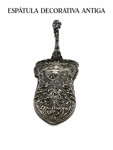     Espátula Decorativa de Estilo Barroco Antigo