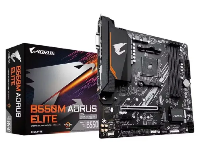 Placa Mãe B550M Aorus Elite AM4 Gigabyte