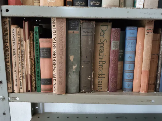 Livros antigos alemães