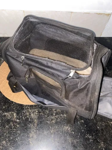 Bolsa transporte cães e gatos 