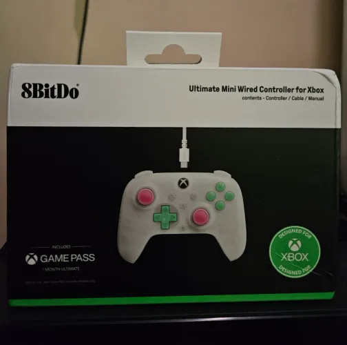 Controle Xbox Novo Lacrado 8bitdo ultimate mini