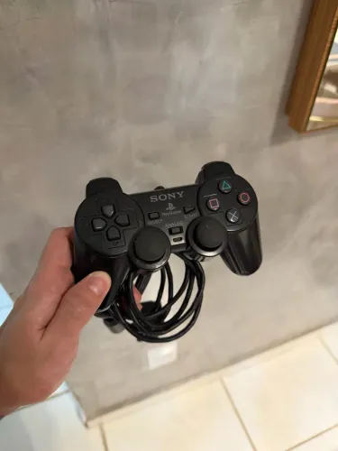 Controle Ps2 Original Série H Defeito Manete Playstation 2 Retirada Peças Carcaça